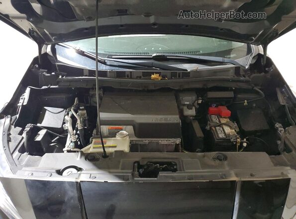 1N4AZ1CPXKC306879 2019 NISSAN LEAF Черный Вид задней части салона