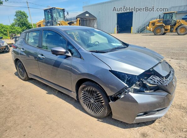 1N4AZ1CV7PC561737 2023 NISSAN LEAF Charcoal Передня права чверть