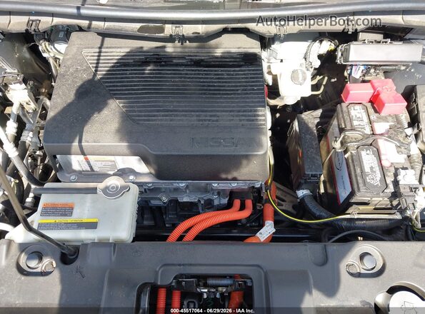 1N4AZ1CV9MC551934 2021 NISSAN LEAF Silver უკანა ხედი