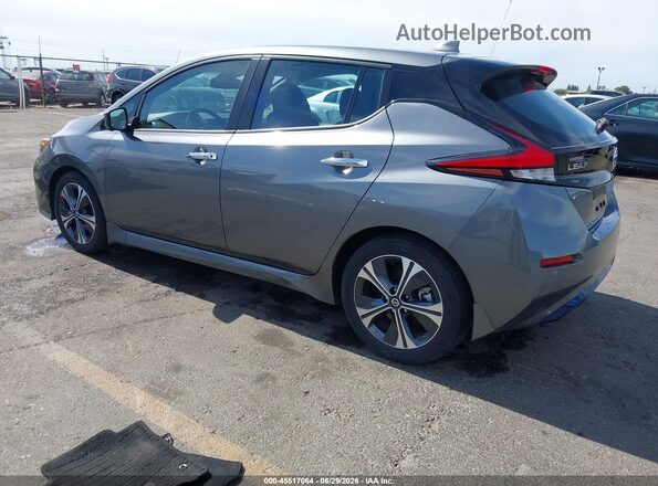 1N4AZ1CV9MC551934 2021 NISSAN LEAF Silver უკანა მარცხენა