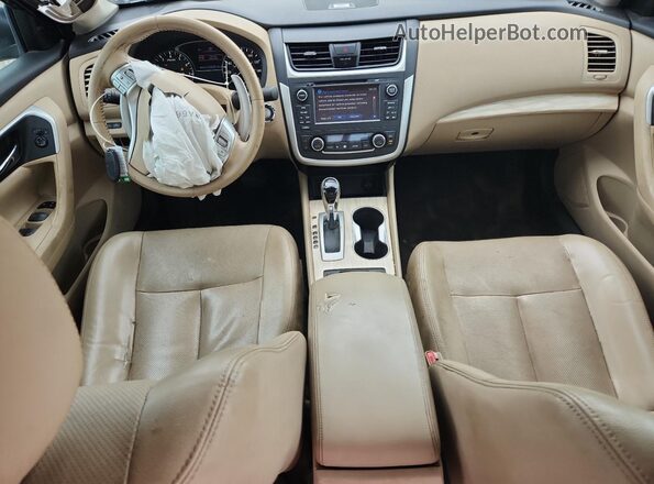 1N4BL3AP0GC188577 2016 NISSAN ALTIMA Black Вид панелі приладів