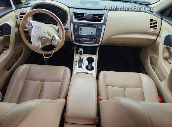 1N4BL3AP0HC223524 2017 NISSAN ALTIMA Black წინა პანელის ხედი