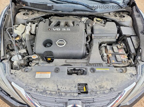 1N4BL3AP0HC223524 2017 NISSAN ALTIMA Black უკანა სალონის ხედი