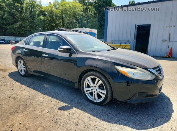 1N4BL3AP2GC118661 2016 NISSAN ALTIMA Черный Передняя правая четверть