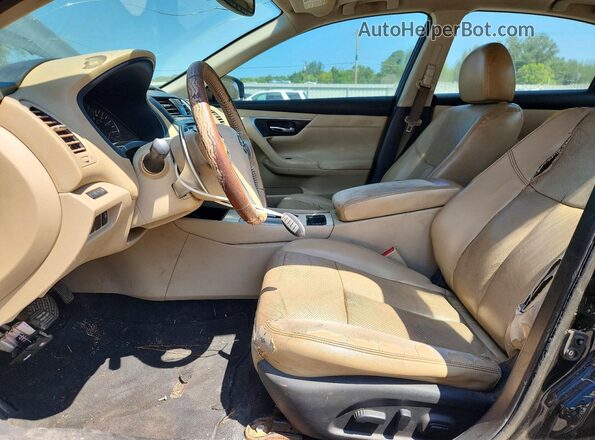 1N4BL3AP2GC118661 2016 NISSAN ALTIMA Черный Вид салона спереди