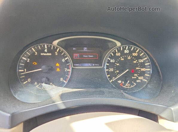 1N4BL3AP2GC118661 2016 NISSAN ALTIMA Черный Вид щитка приборов