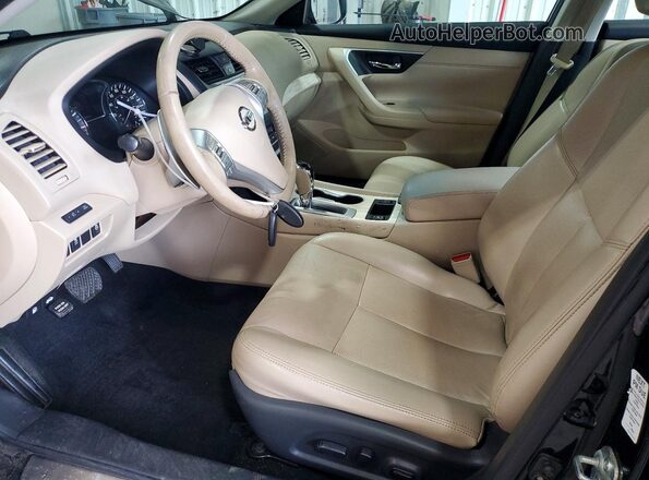 1N4BL3AP2HC280498 2017 NISSAN ALTIMA Black წინა სალონის ხედი