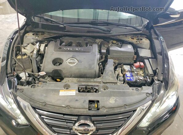 1N4BL3AP2HC280498 2017 NISSAN ALTIMA Black უკანა სალონის ხედი