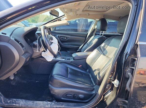1N4BL3AP3GN340288 2016 NISSAN ALTIMA Black Widok wnętrza z przodu
