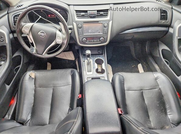 1N4BL3AP5HC156032 2017 NISSAN ALTIMA Blue წინა პანელის ხედი