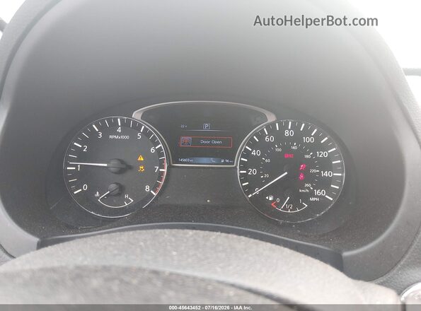 1N4BL3AP6HC125422 2017 NISSAN ALTIMA Black Հետևի նստատեղերի տեսք
