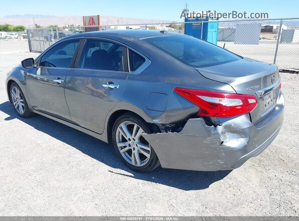 1N4BL3AP8GC150126 2016 NISSAN ALTIMA Gray Trasero izquierdo