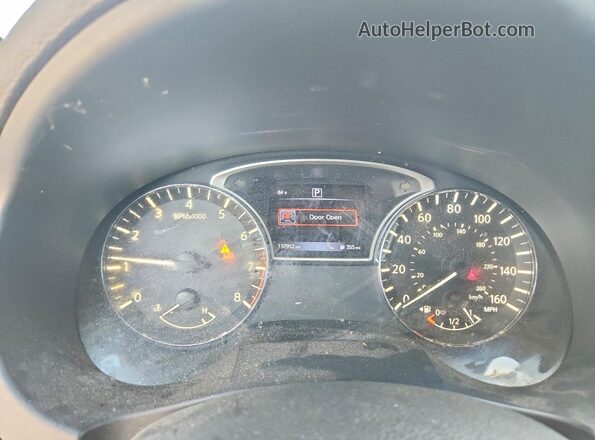 1N4BL3AP8GC150238 2016 NISSAN ALTIMA Серый Вид щитка приборов