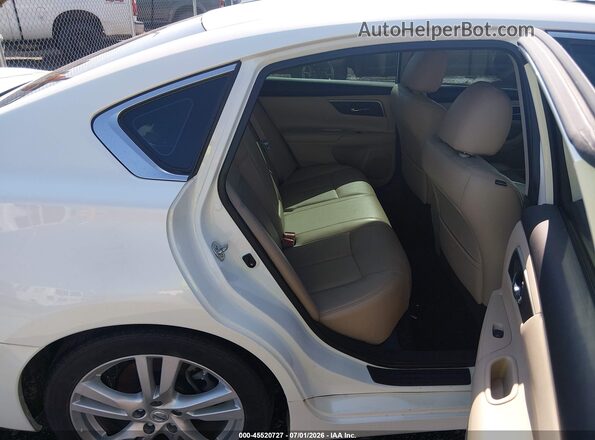 1N4BL3AP8HC184682 2017 NISSAN ALTIMA White VIN კოდის სტიკერის ხედი