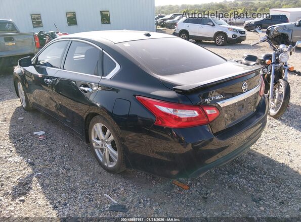 1N4BL3AP8HC206695 2017 NISSAN ALTIMA Черный Задняя левая четверть