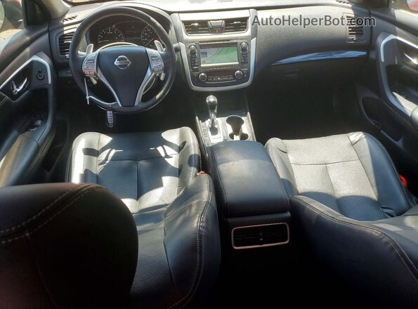 1N4BL3AP9GC150751 2016 NISSAN ALTIMA Red Dashboard view