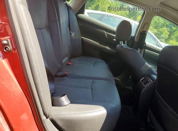 1N4BL3AP9GC150751 2016 NISSAN ALTIMA Red Rear seats view