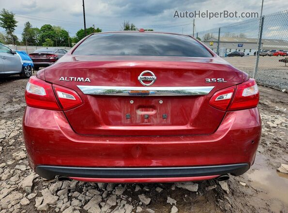 1N4BL3AP9HC119968 2017 NISSAN ALTIMA Red Հետևի տեսք