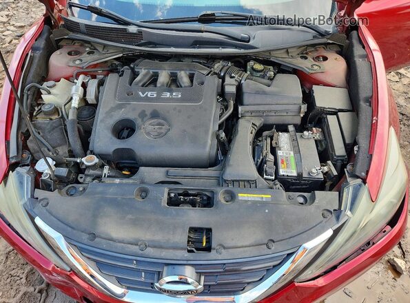 1N4BL3AP9HC119968 2017 NISSAN ALTIMA Red Սալոնի հետևի տեսք
