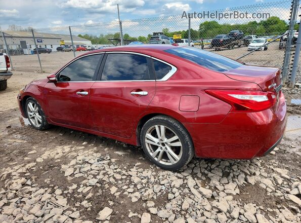 1N4BL3AP9HC119968 2017 NISSAN ALTIMA Red Հետևի ձախ