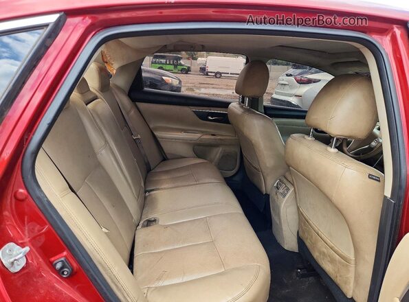 1N4BL3AP9HC119968 2017 NISSAN ALTIMA Red Հետևի նստատեղերի տեսք
