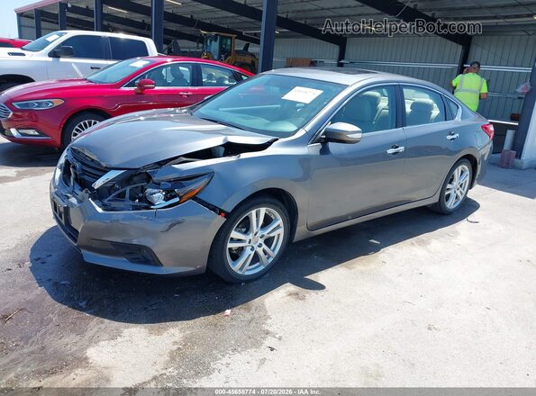 1N4BL3APXGC126572 2016 NISSAN ALTIMA Gray Առջևի ձախ երեք քառորդ տեսարան