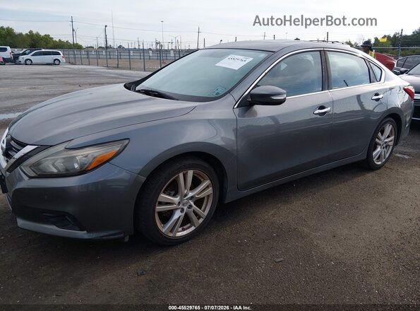 1N4BL3APXGC132162 2016 NISSAN ALTIMA Gray Առջևի ձախ երեք քառորդ տեսարան