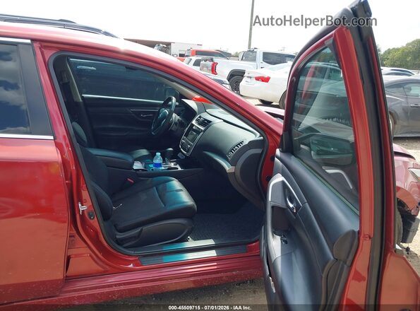 1N4BL3APXGC279095 2016 NISSAN ALTIMA Red Widok wnętrza z przodu