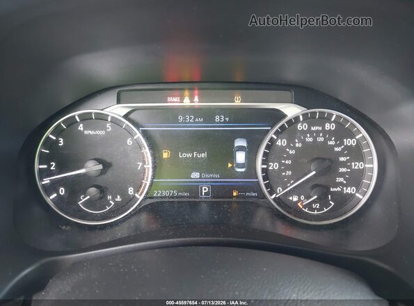 1N4BL4BV0KC121070 2019 NISSAN ALTIMA Gray Widok tylnych siedzeń