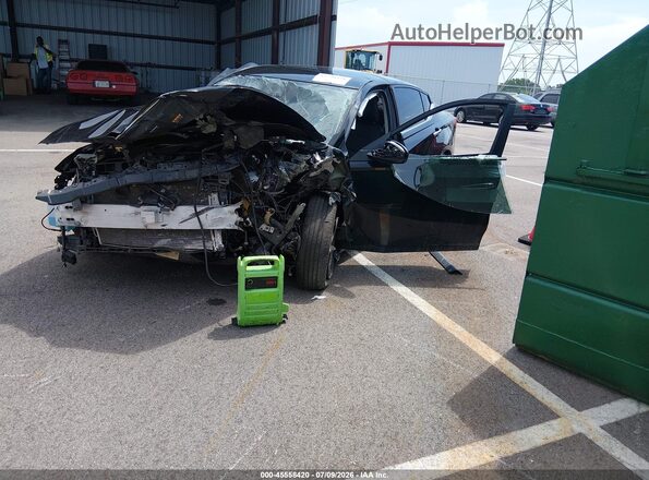 1N4BL4BV0LC168942 2020 NISSAN ALTIMA Black Առջևի ձախ երեք քառորդ տեսարան