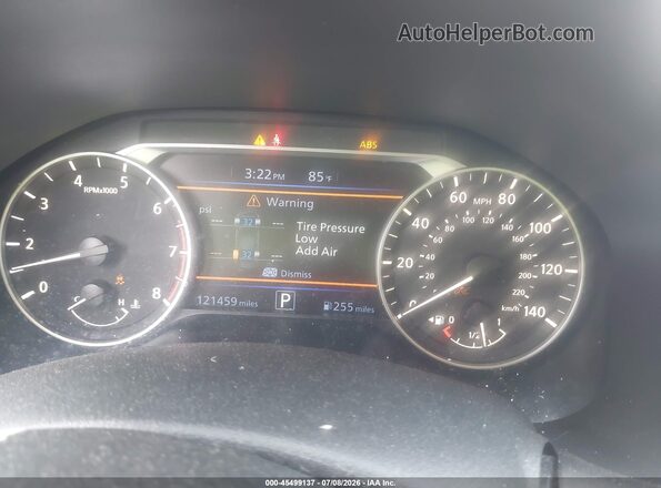 1N4BL4BV0LC182985 2020 NISSAN ALTIMA Black Widok tylnych siedzeń