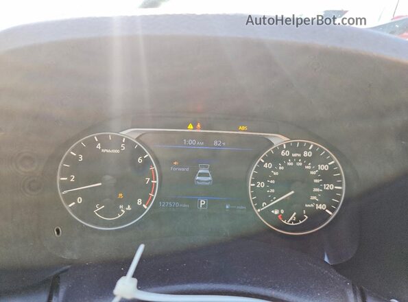1N4BL4BV0LC278468 2020 NISSAN ALTIMA Gray Սարքավորումների վահանակի տեսք