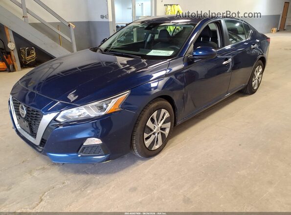 1N4BL4BV0MN394386 2021 NISSAN ALTIMA Blue წინა მარცხენა ხედი სამი მეოთხედიდან