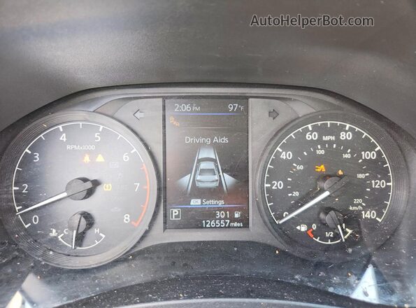 1N4BL4BV0PN398670 2023 NISSAN ALTIMA White Widok zestawu wskaźników