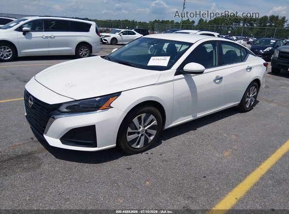 1N4BL4BV0RN334891 2024 NISSAN ALTIMA White წინა მარცხენა ხედი სამი მეოთხედიდან
