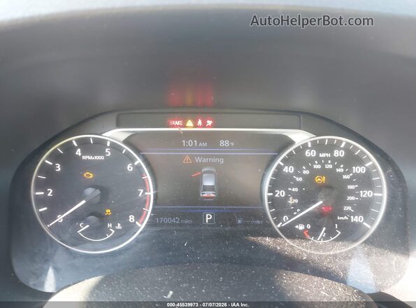 1N4BL4BV1KC117741 2019 NISSAN ALTIMA Синий Вид задних сидений
