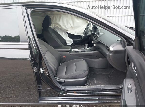 1N4BL4BV1KC135821 2019 NISSAN ALTIMA Black Widok wnętrza z przodu