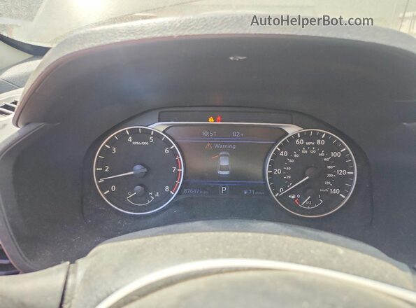 1N4BL4BV1KC245560 2019 NISSAN ALTIMA Black Instrument cluster view