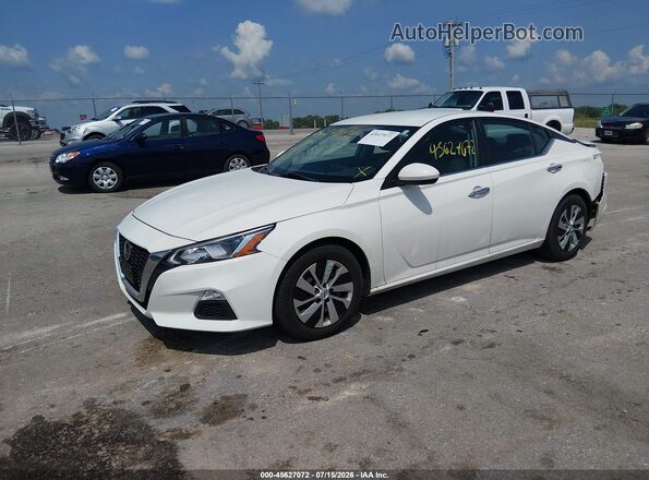 1N4BL4BV1LC135559 2020 NISSAN ALTIMA Белый Передняя левая четверть