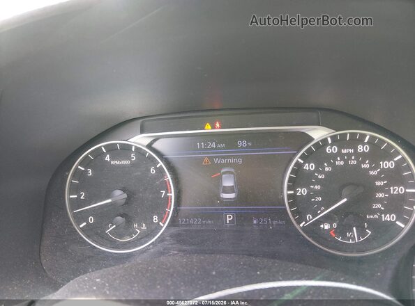 1N4BL4BV1LC135559 2020 NISSAN ALTIMA Белый Вид задних сидений