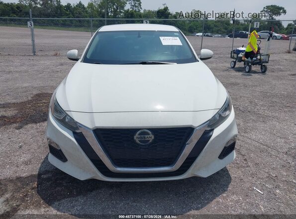 1N4BL4BV1LC264420 2020 NISSAN ALTIMA White Vista del cuadro de instrumentos