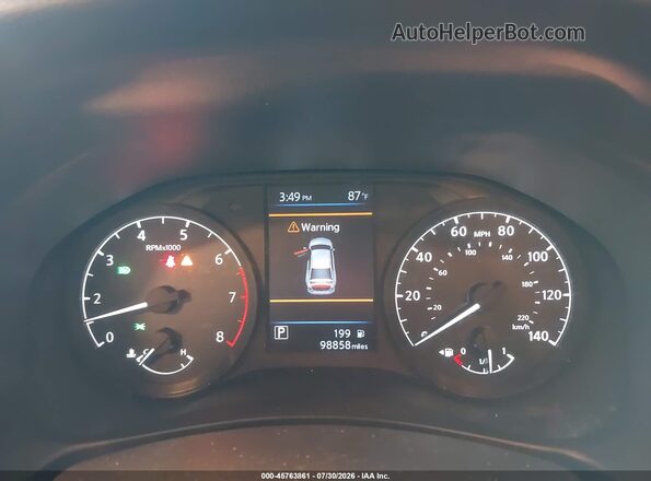 1N4BL4BV1MN421336 2021 NISSAN ALTIMA Gray Вид задніх сидінь