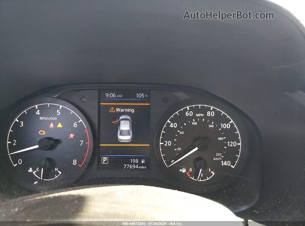 1N4BL4BV1NN410175 2022 NISSAN ALTIMA Silver Հետևի նստատեղերի տեսք