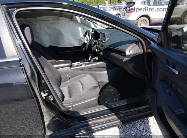 1N4BL4BV2KC141529 2019 NISSAN ALTIMA Черный Вид салона спереди