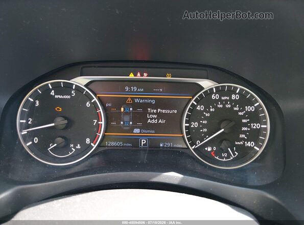 1N4BL4BV2KC141529 2019 NISSAN ALTIMA Черный Вид задних сидений