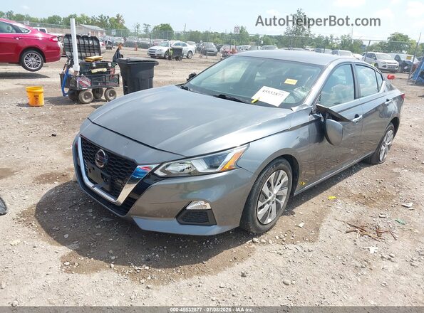 1N4BL4BV2KC214379 2019 NISSAN ALTIMA Gray Vista tres cuartos delantera izquierda