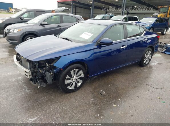 1N4BL4BV2LC148689 2020 NISSAN ALTIMA Blue Առջևի ձախ երեք քառորդ տեսարան