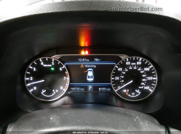 1N4BL4BV2LC200094 2020 NISSAN ALTIMA Gray უკანა სავარძლების ხედი