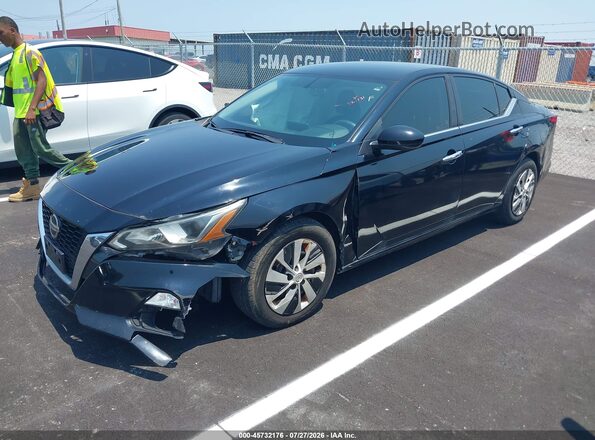 1N4BL4BV2LC212763 2020 NISSAN ALTIMA Black წინა მარცხენა ხედი სამი მეოთხედიდან