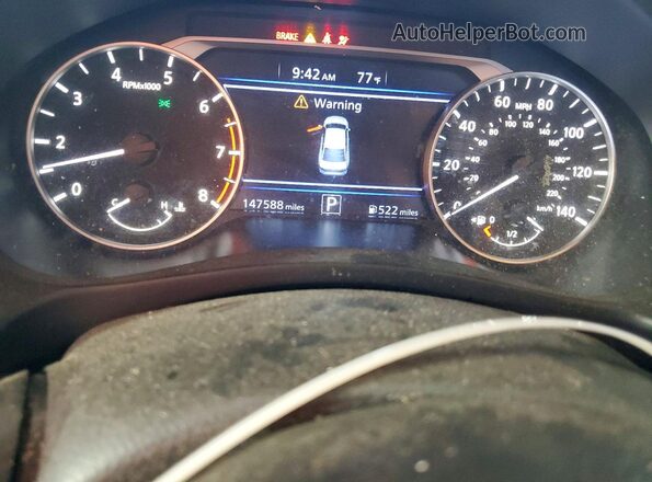 1N4BL4BV2LC240644 2020 NISSAN ALTIMA Серый Вид щитка приборов